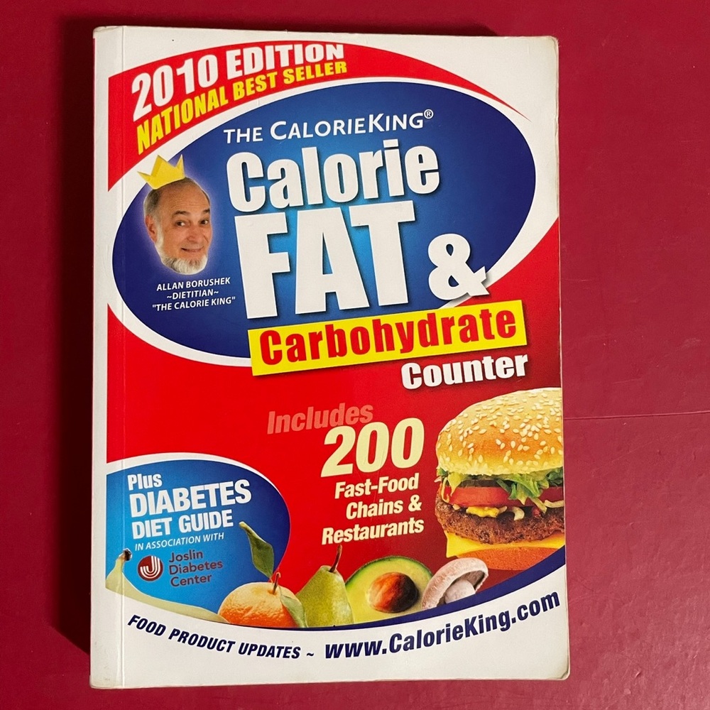 📚 The CalorieKing Calorie, Fat and Carbohydrate Counter 2010 Edition